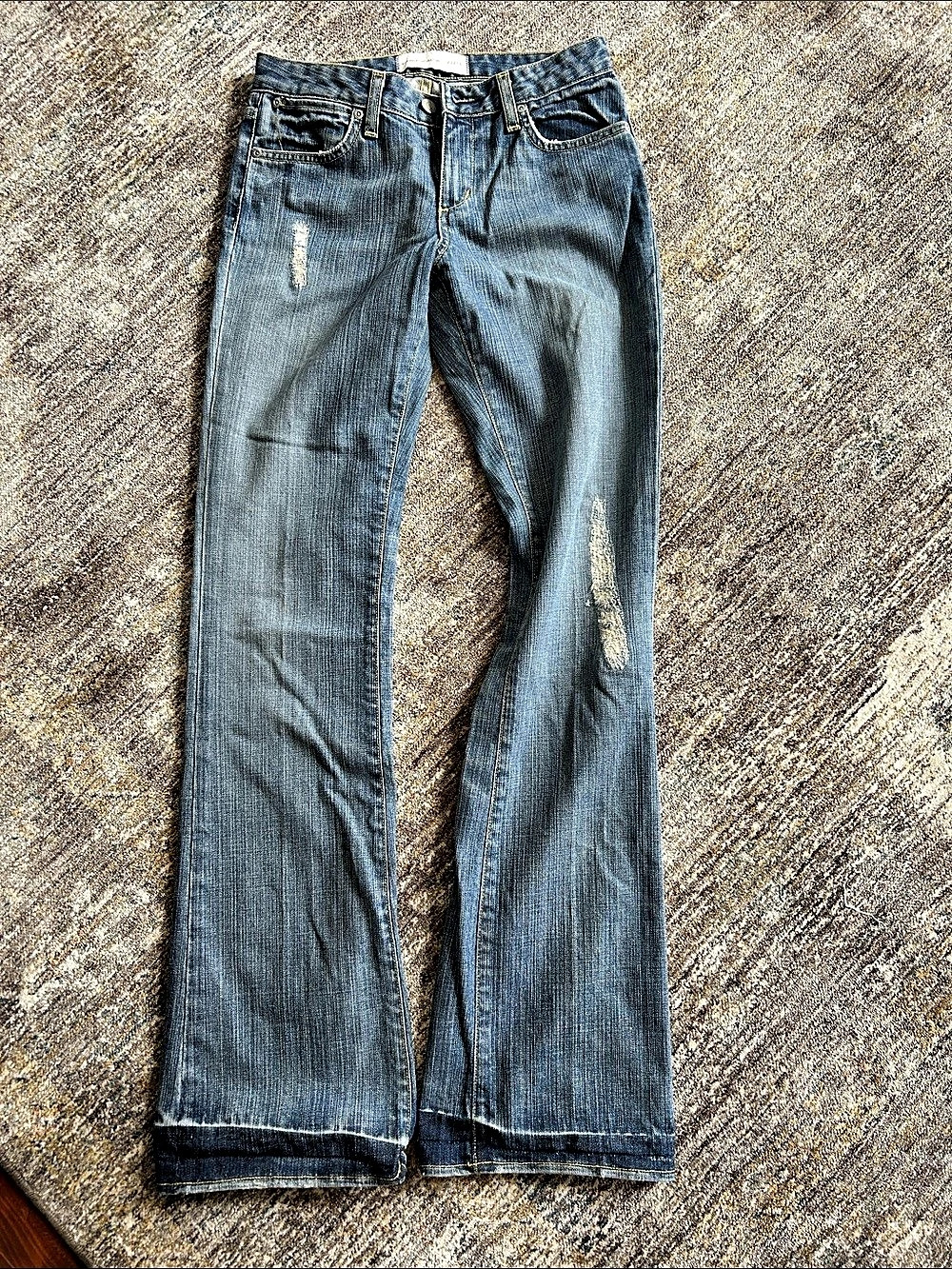 paper denim & cloth Flare Jeans Blue Waist 26